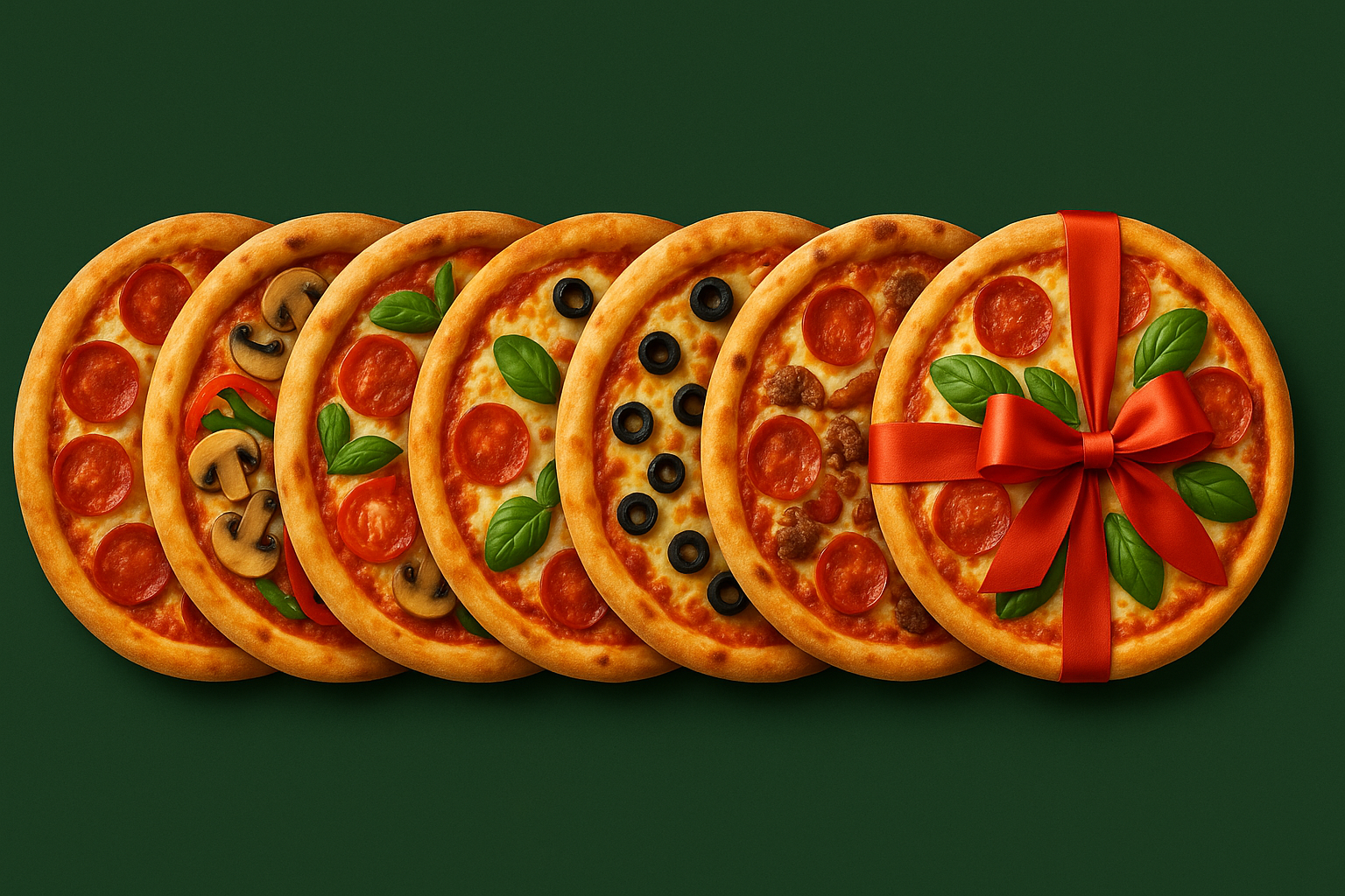 Кожна 7-а піца з собою у подарунок